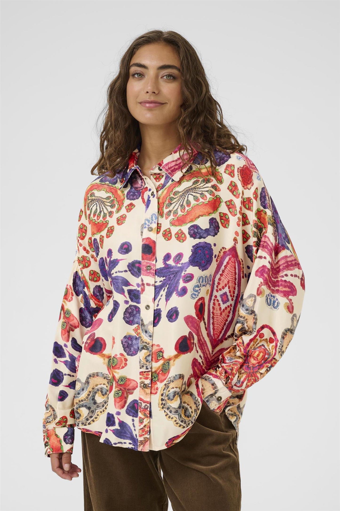 Culture Mandy Shirt Blue/Pink