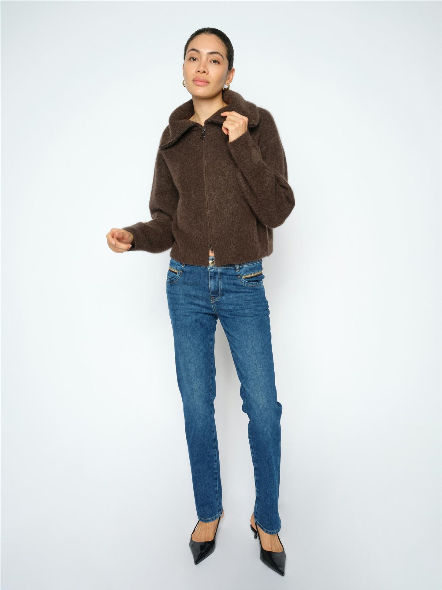 Mos Mosh Carla Naomi Bran Jeans Dark Blue Washed