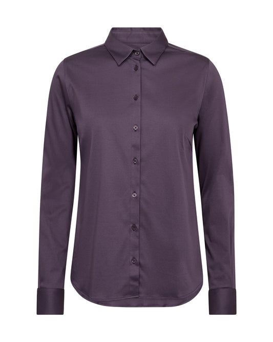 Mos Mosh Tina Jersey Shirt Sweet Grape