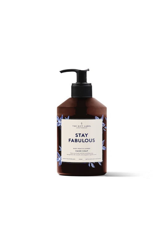 The Gift Label Hand Soap Stay Fabulous