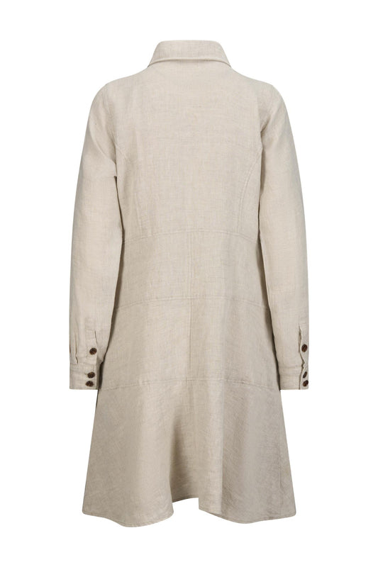 Katrin Uri Roma Linen Dress Natural Linen