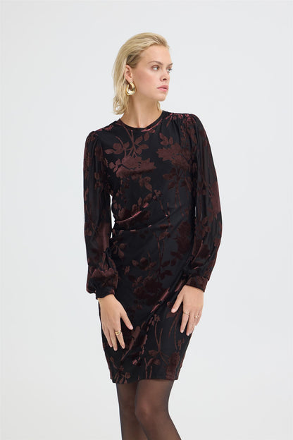 Pulz Felina Dress Black