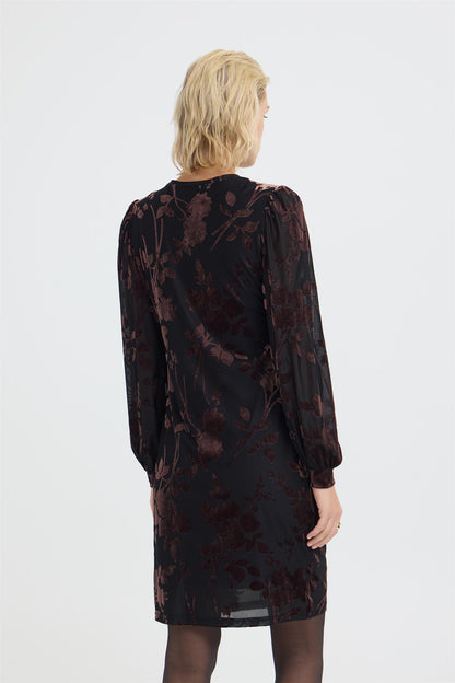 Pulz Felina Dress Black