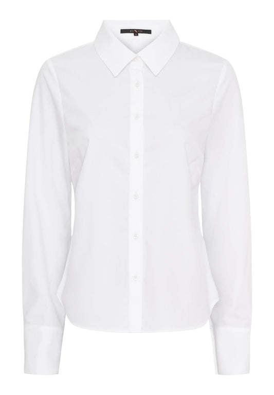 Notyz Ada Bamboo Shirt White