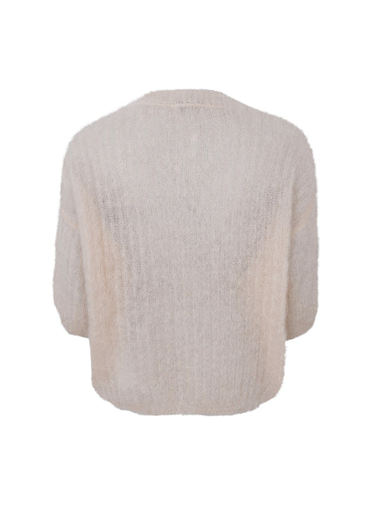 Black Colour Bjoerk Jumper Latte