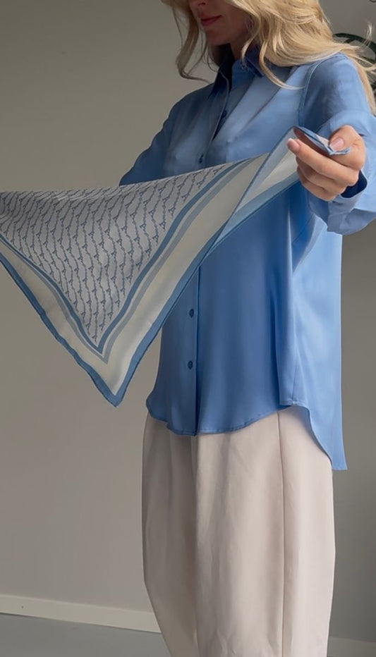 Amuse by Veslemøy Eloise Skjerf Blue