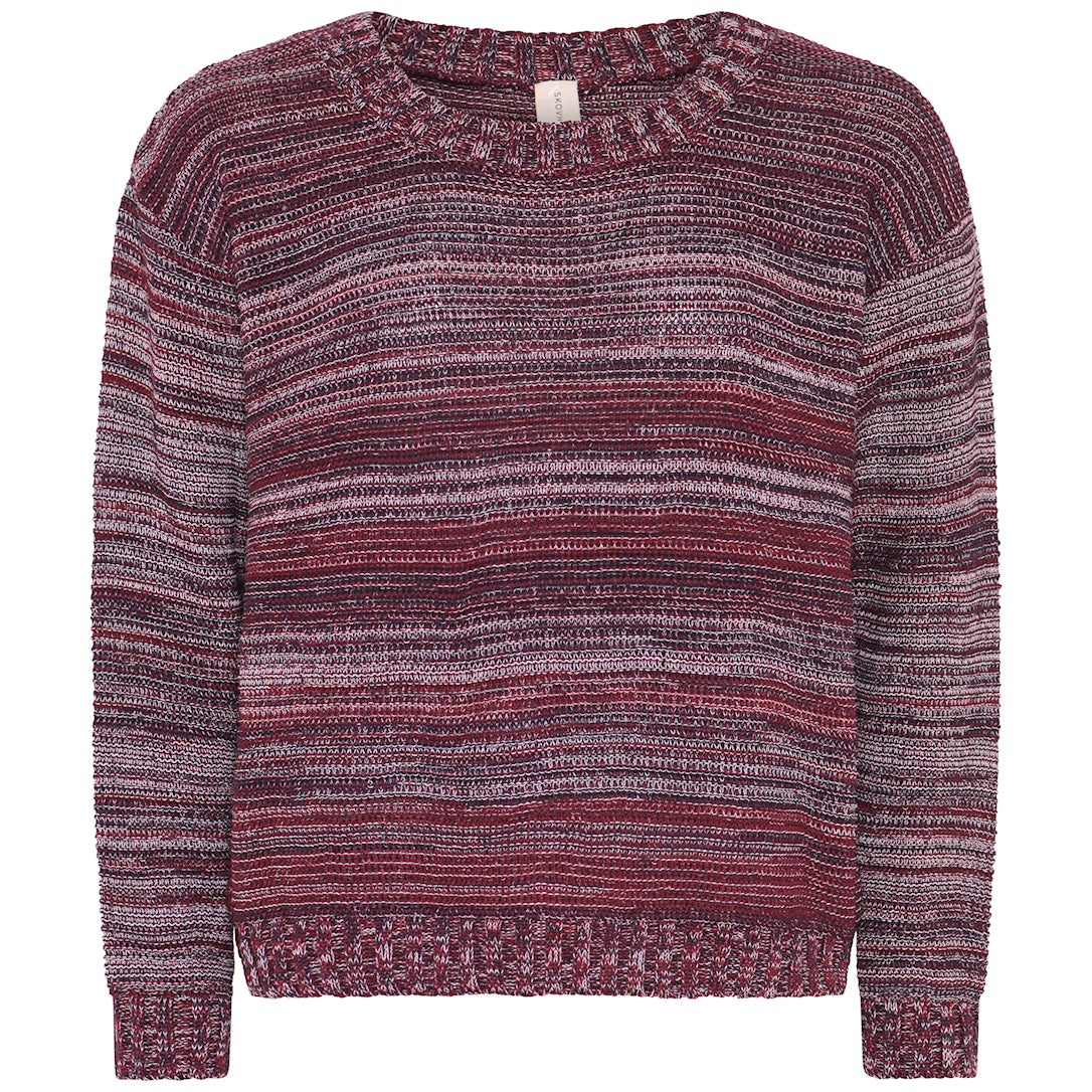 Skovhuus Bluse Langarm Sangria Red