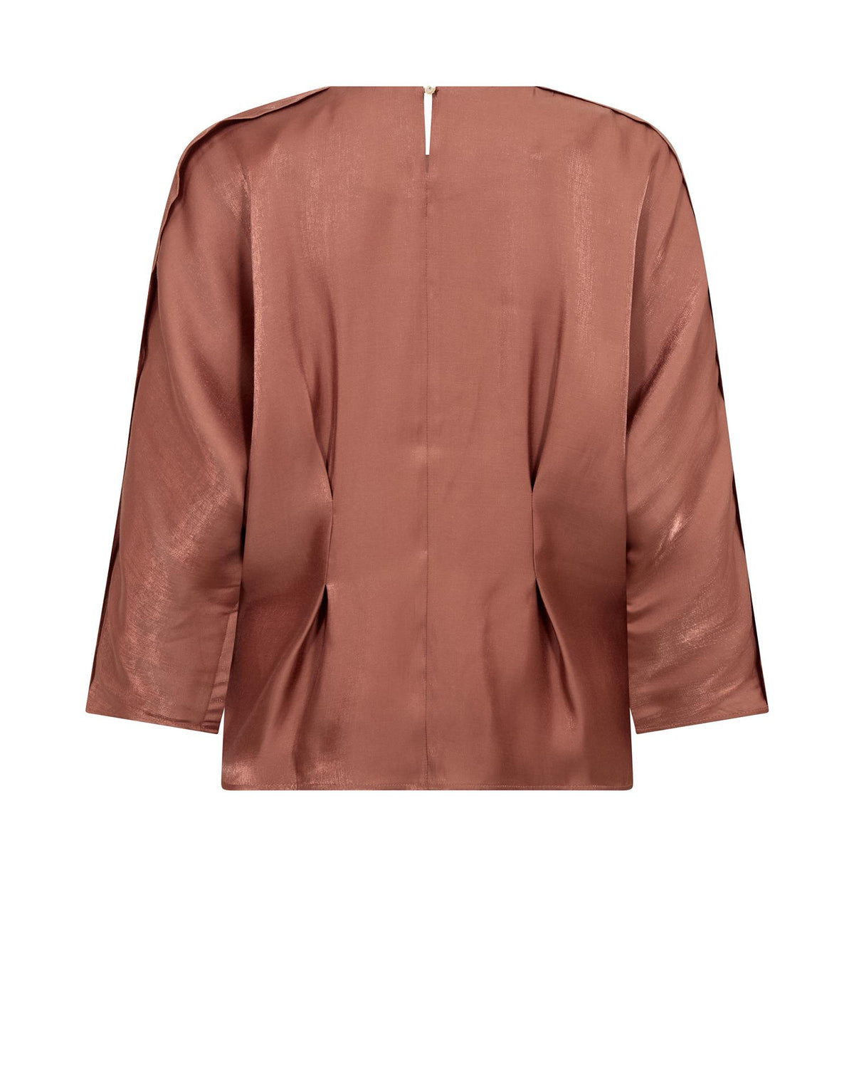 Mos Mosh Leka Gloss Blouse Imperial Tapaz