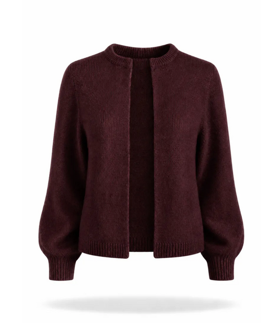 Amuse by Veslemøy Julie Cardigan Burgunder