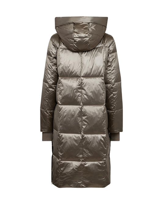 Mos Mosh Nova Metallic Down Jacket Brindle