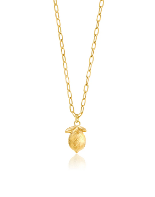 Farmhouse Camilla Øhrling Lemon Necklace Gold