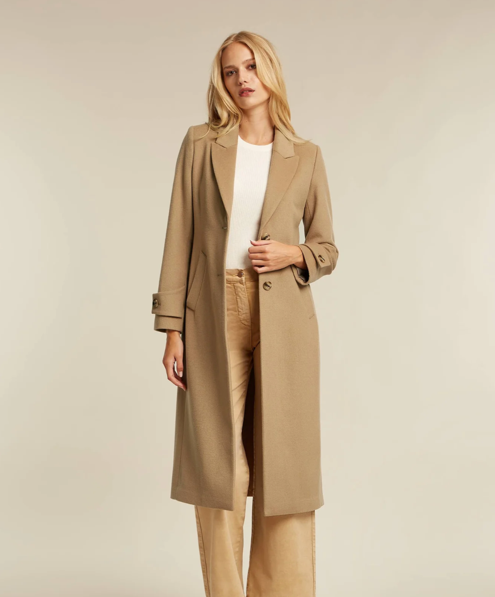 Beaumont Charm Long Coat Camel