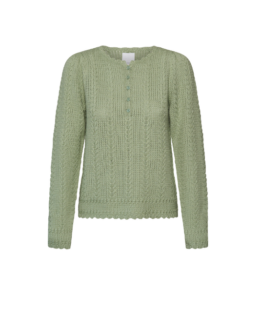 Ane Mone Bridget Pullover Pale Green