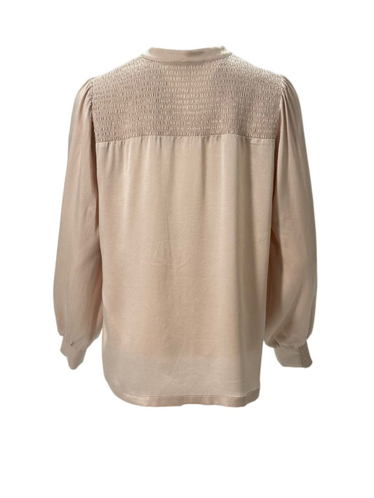 Amuse by Veslemøy Agnes Silkebluse Dusty Pink