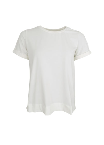 Black Colour May SS Tee Off White