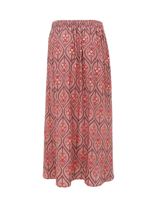 Black Colour Luna Regular Skirt Powder Tulip