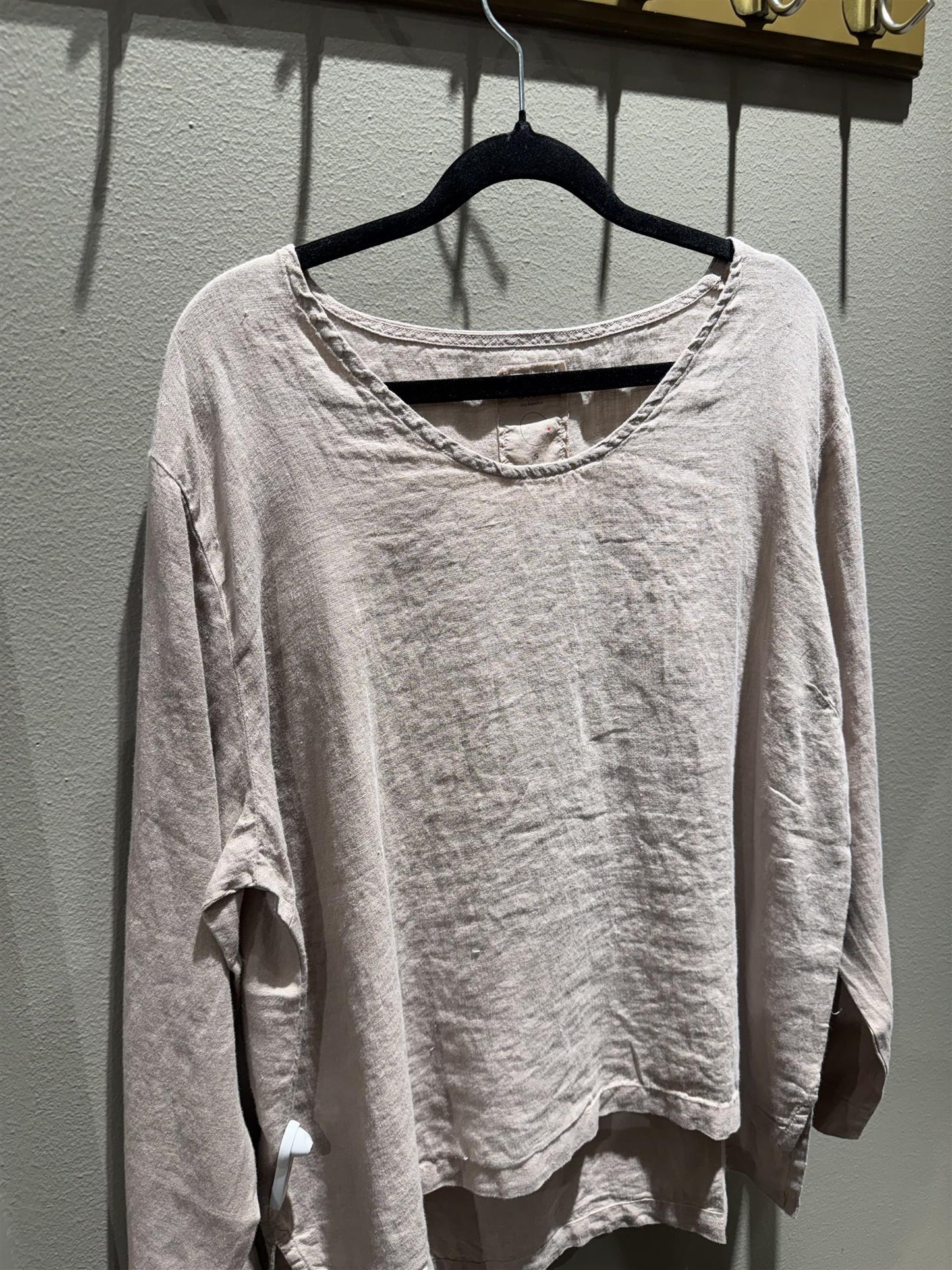 By Basics Own 12000 Blouse LS Blush