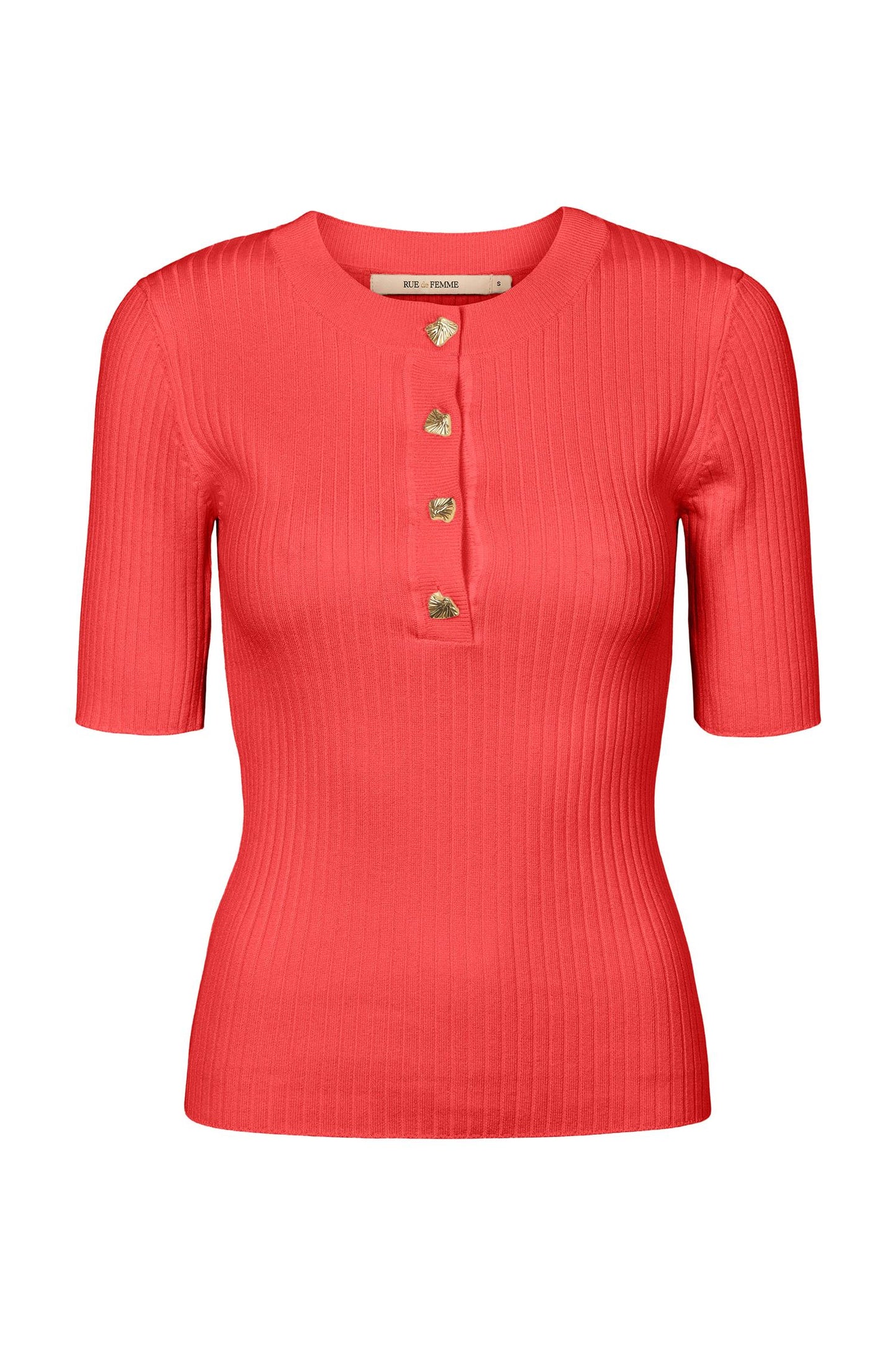 Rue de Femme Softy Fennec Knit Mars Red