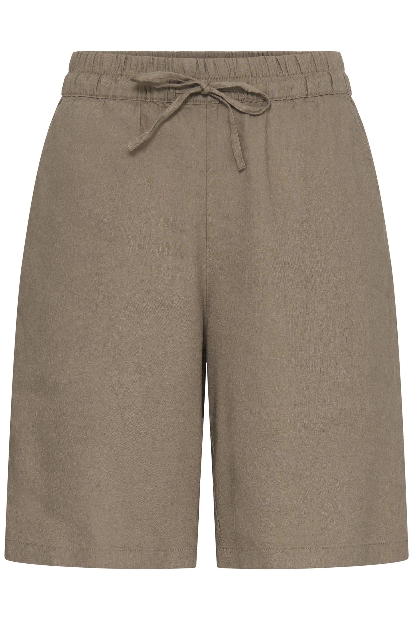 Pulz Luca Shorts Wide Leg Walnut