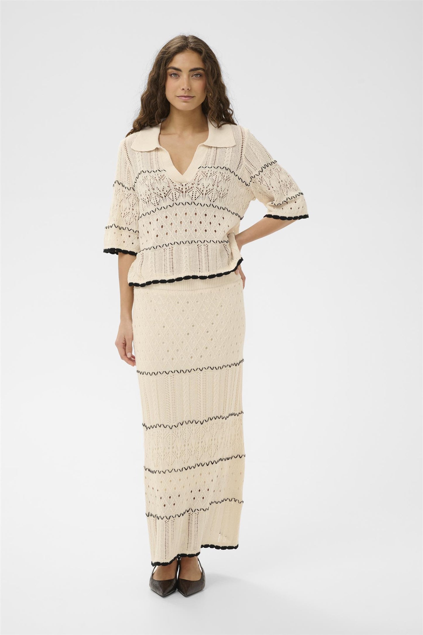 Culture Ylva Skirt Whitecap