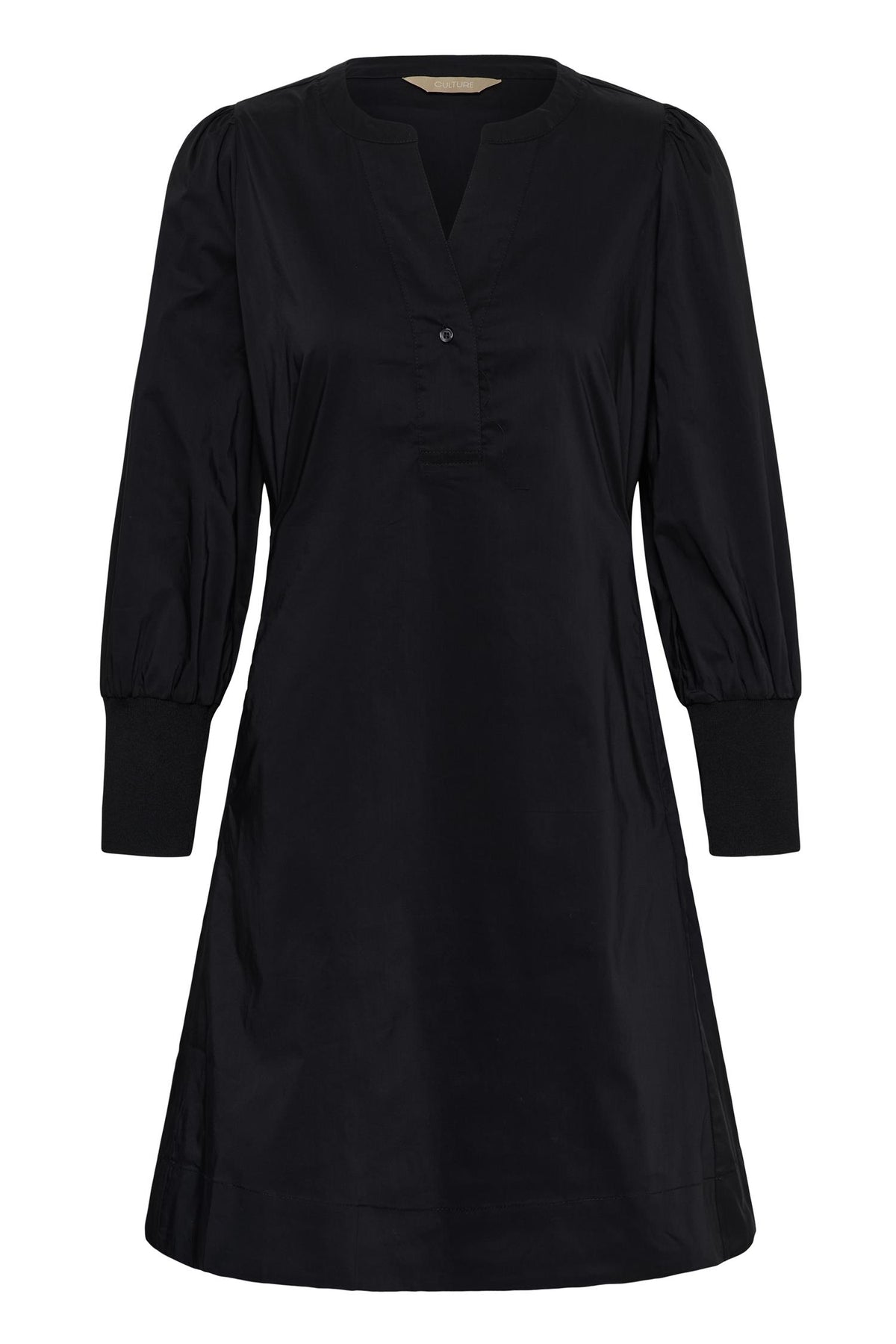 Culture Kiea Antoinett Rib Dress Black