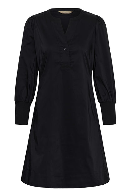 Culture Kiea Antoinett Rib Dress Black