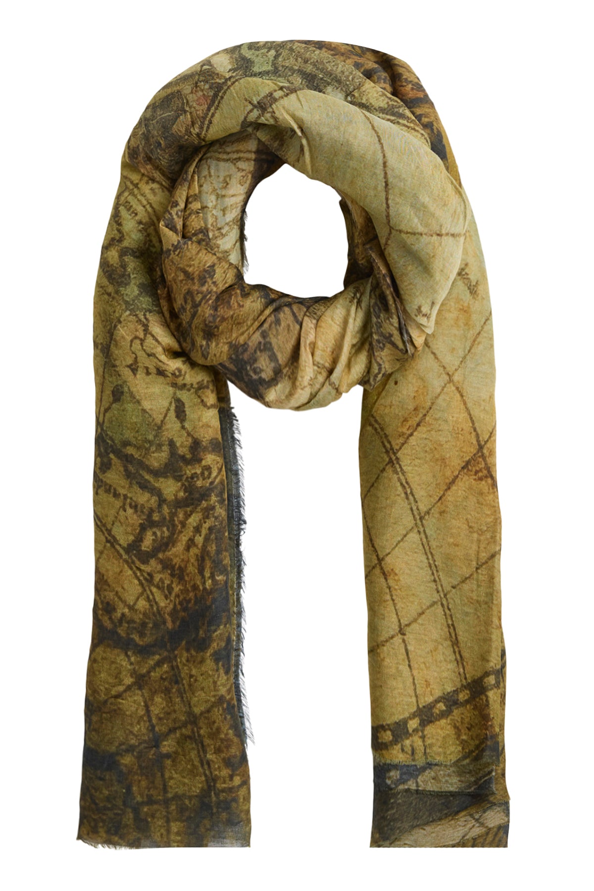 Tif Tiffy Jasmine Scarf Green