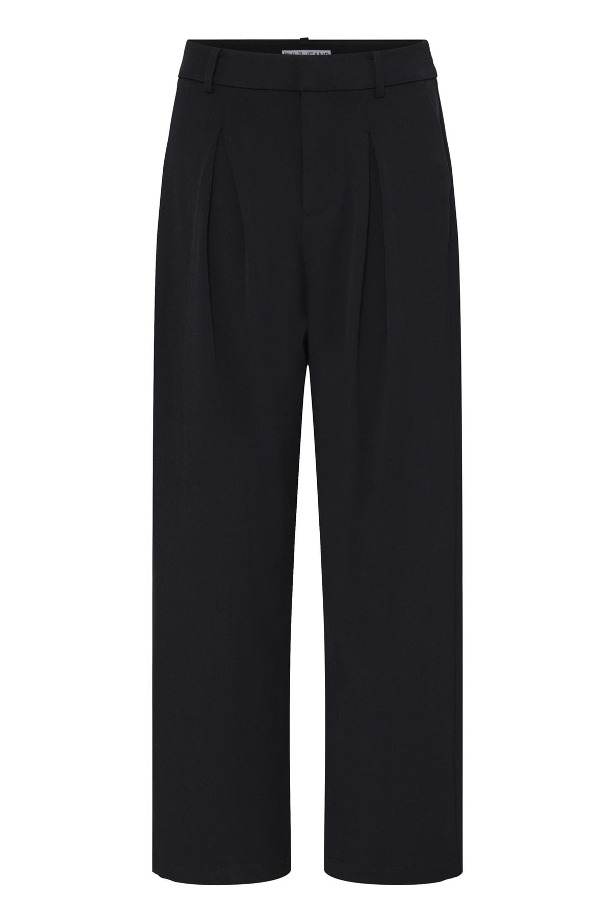 Pulz Leonora HW Loose Leg Black