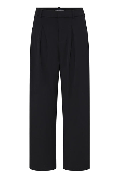 Pulz Leonora HW Loose Leg Black