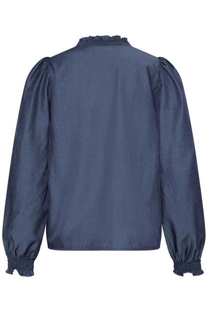 Pulz Chole Blouse Dark Sapphire