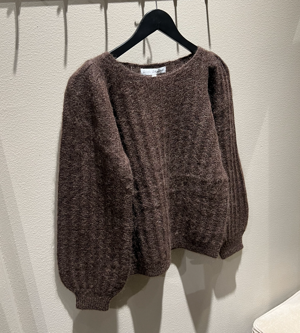 Dear Dharma Wavy Sweater Choco