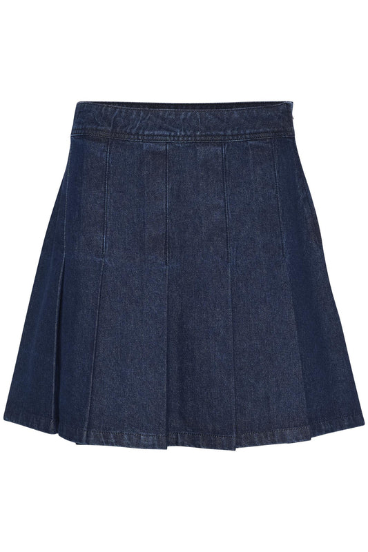 Culture Bink Roselle Skirt Dark Blue Wash