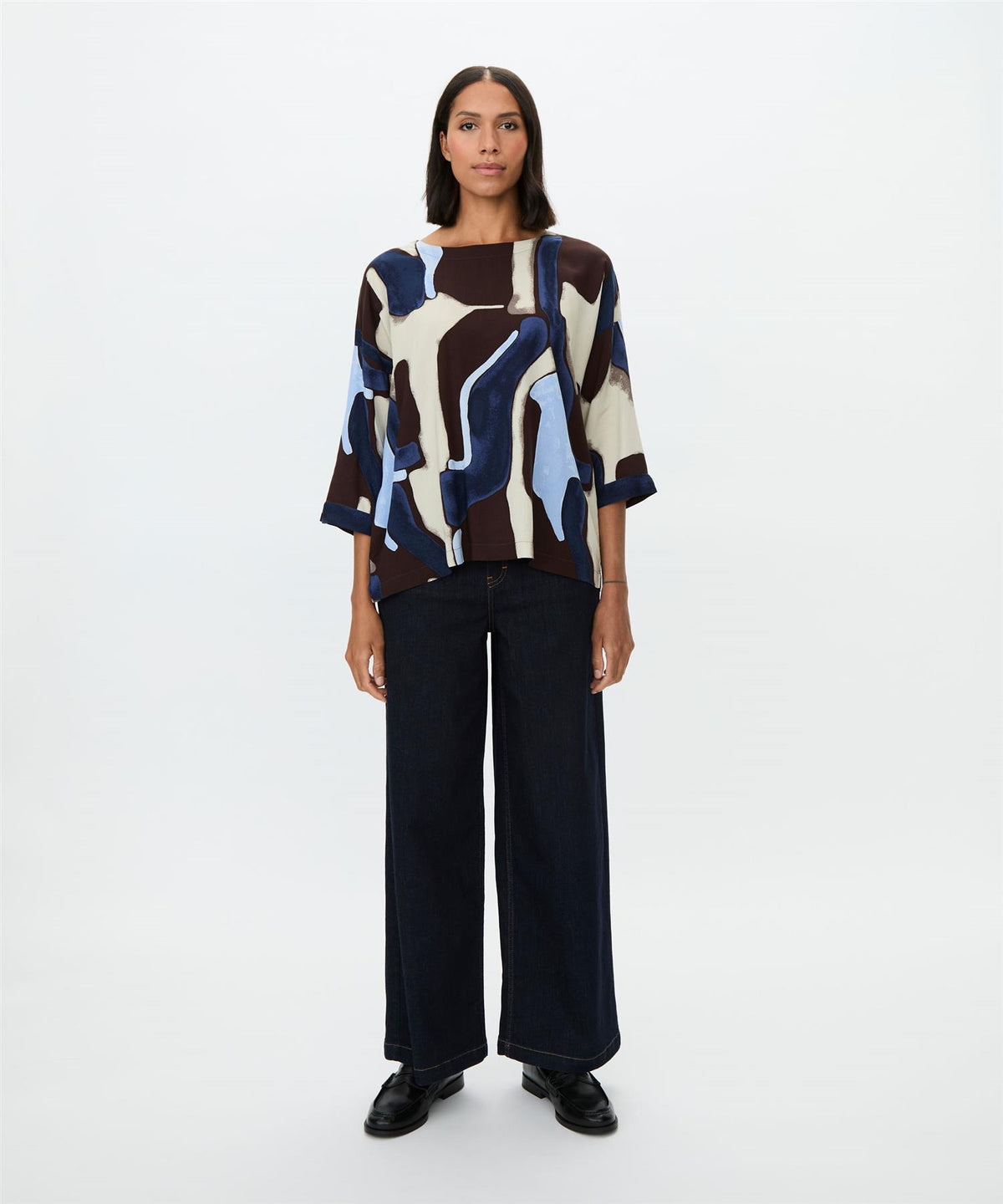 Masai Becca Top Navy Blazer