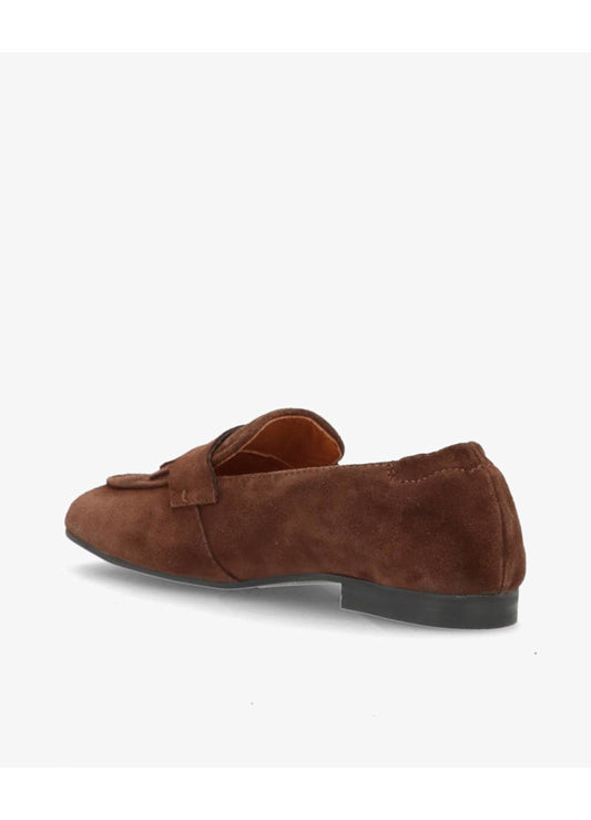 Shoedesign Copenhagen Lilou Suede Brown Dark