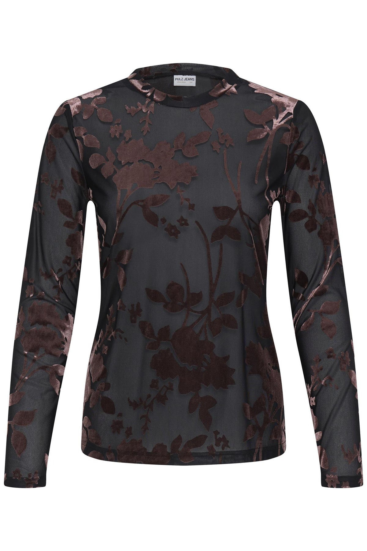 Pulz Felina LS T-shirt Black