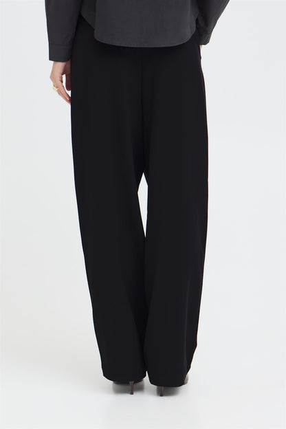 Pulz Leonora HW Loose Leg Black