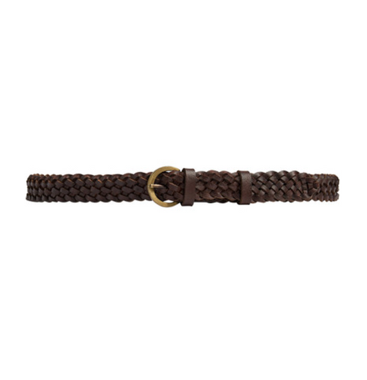 Depeche Narrow Belt Dark Brown