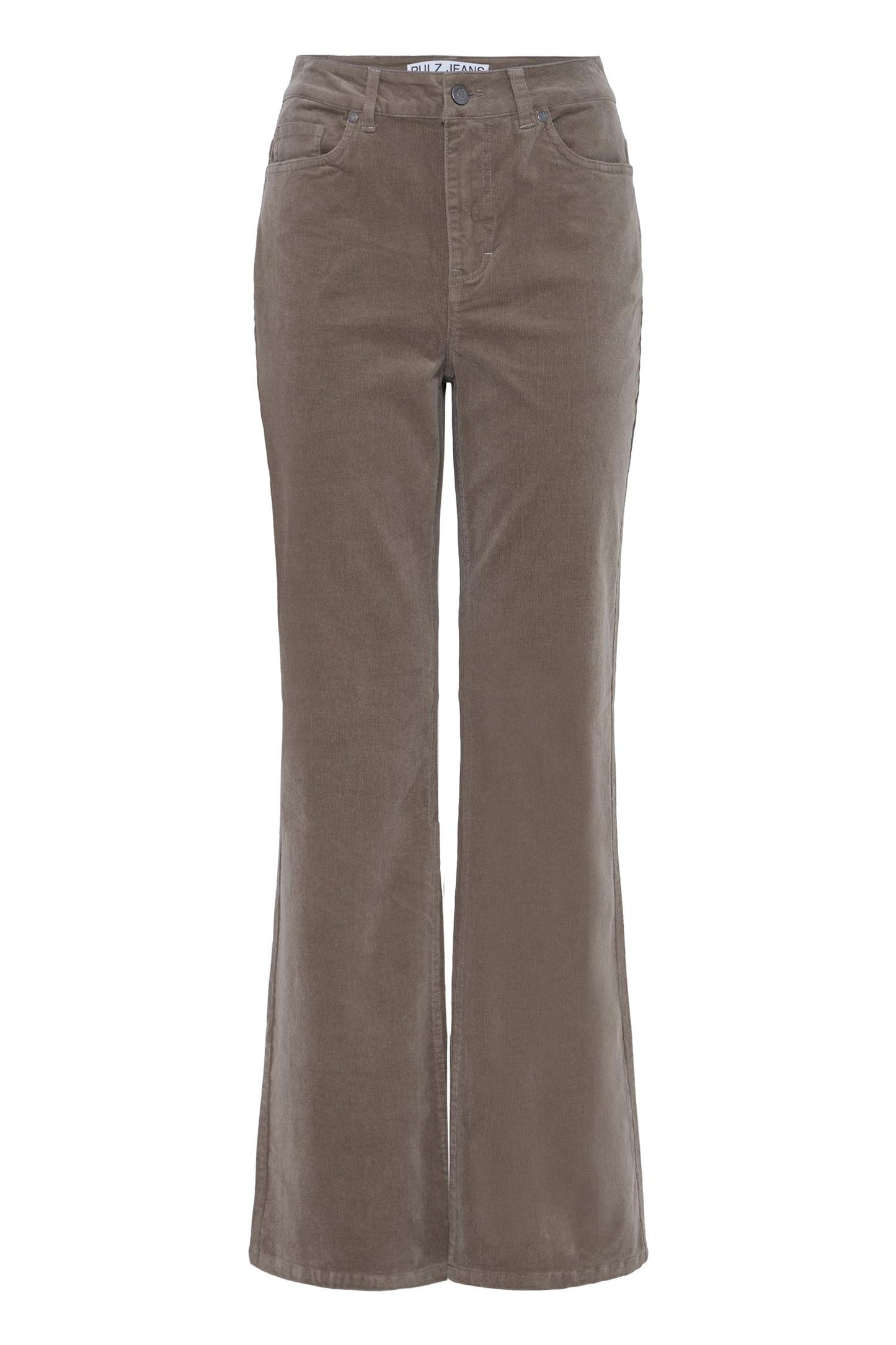 Pulz Sally Pant Bootcut Walnut