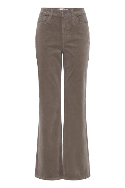 Pulz Sally Pant Bootcut Walnut