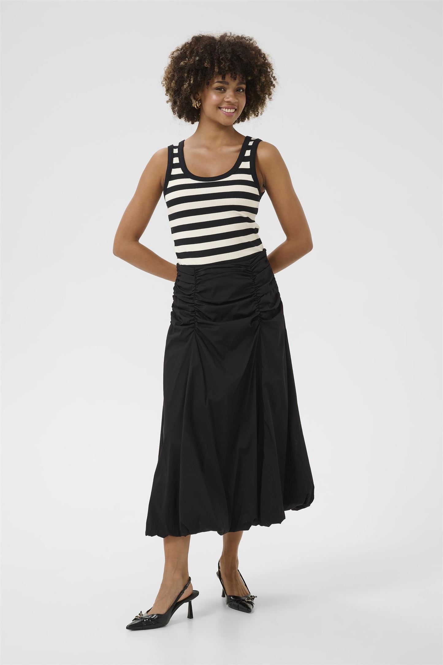 Culture Agnetha Skirt Black