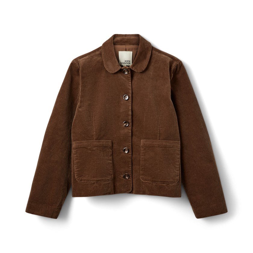 Sofie Schnoor Zuri Corduroy Jacket Brown