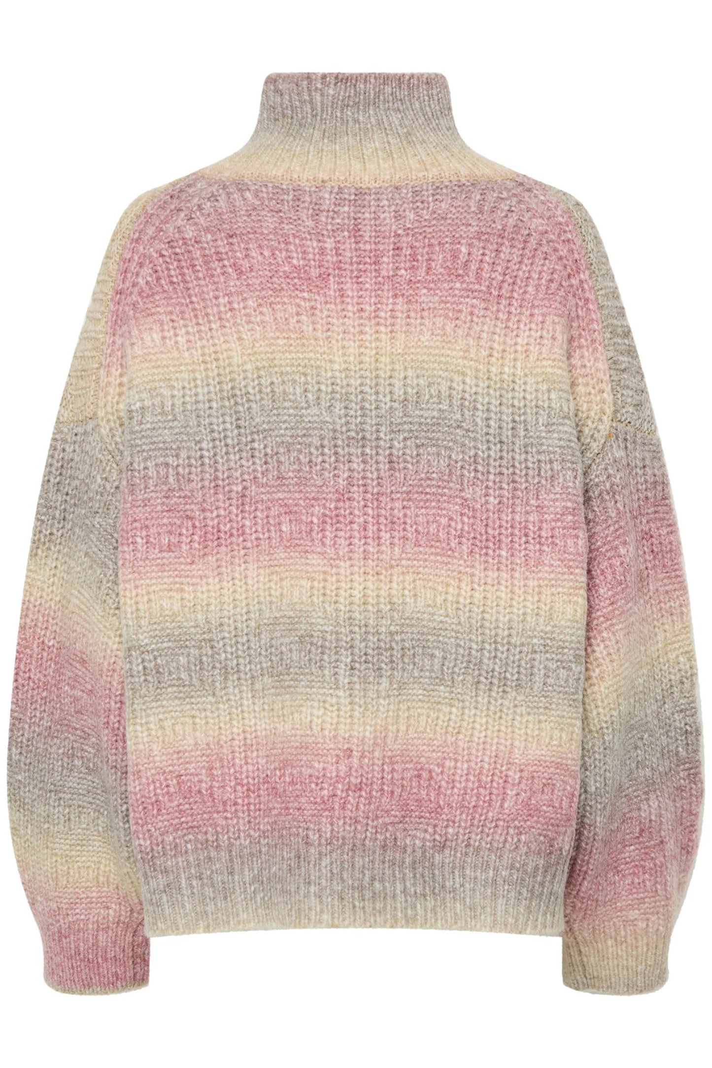 Pulz Fatima LS Box Pullover Desert Rose Melange