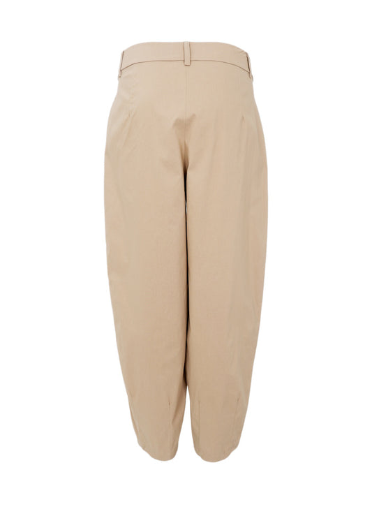 Black Colour Beate Barrel Pant Sand