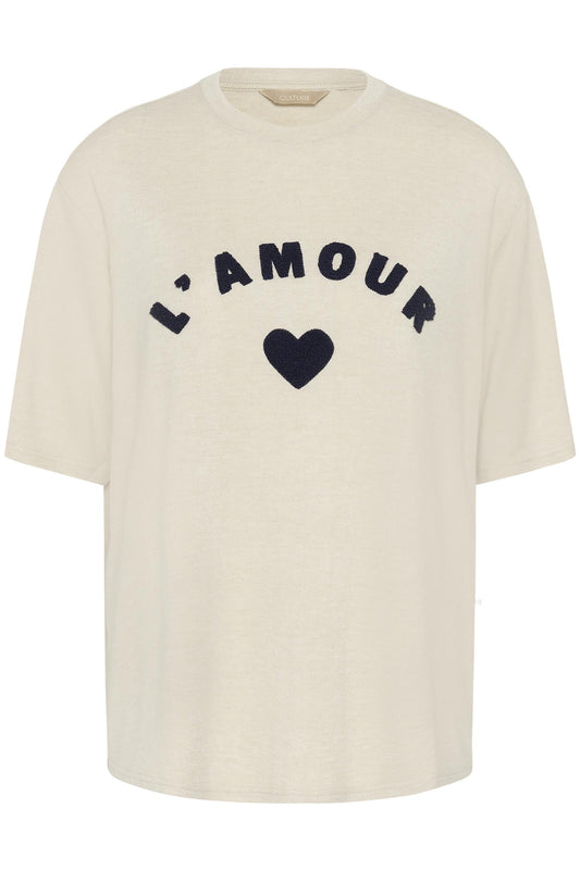 Culture Amour T-Shirt Dune Melange