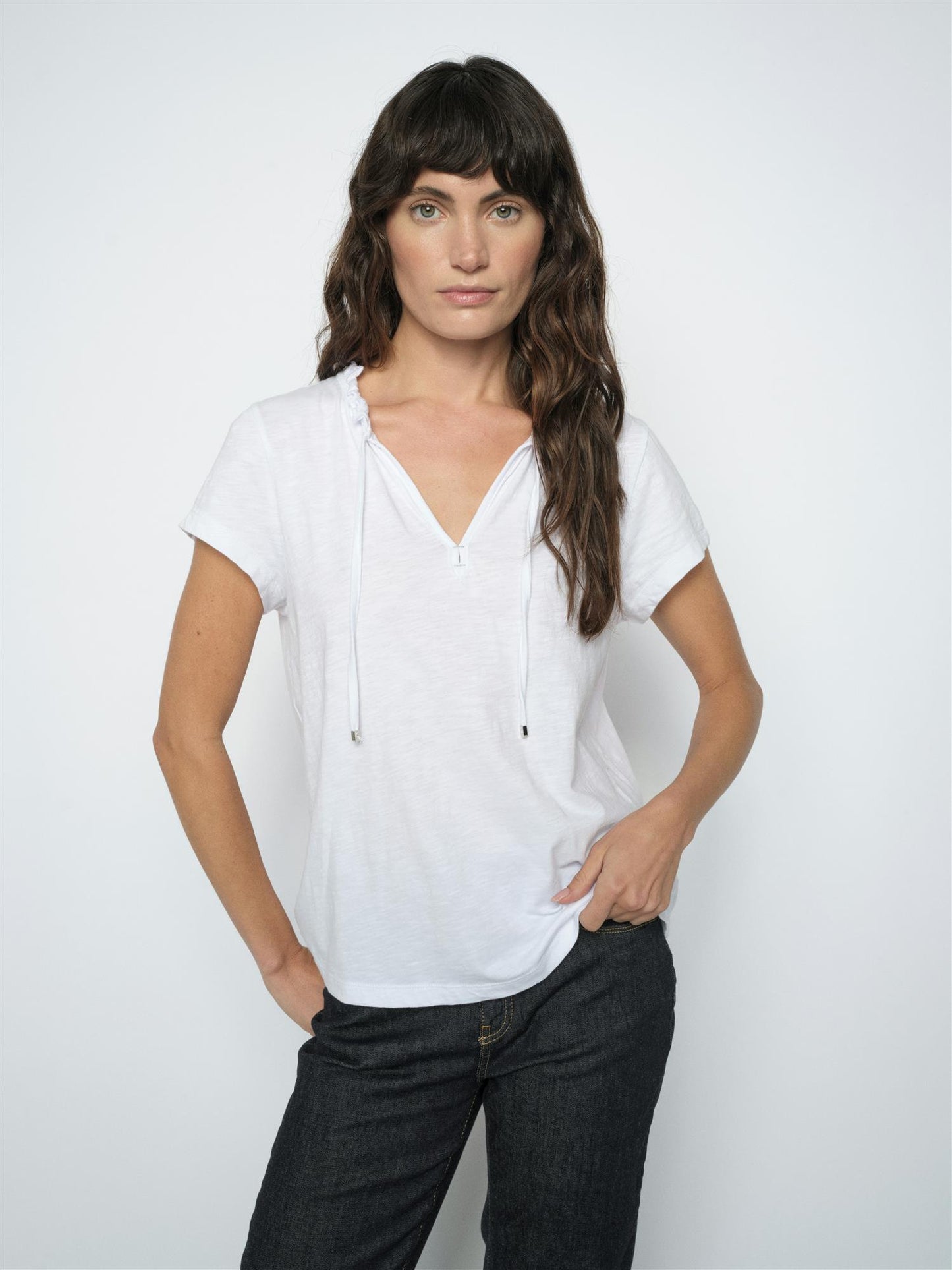 Mos Mosh Anly SS Tee White