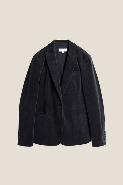 Line of Oslo Nico Cord Blazer Blue