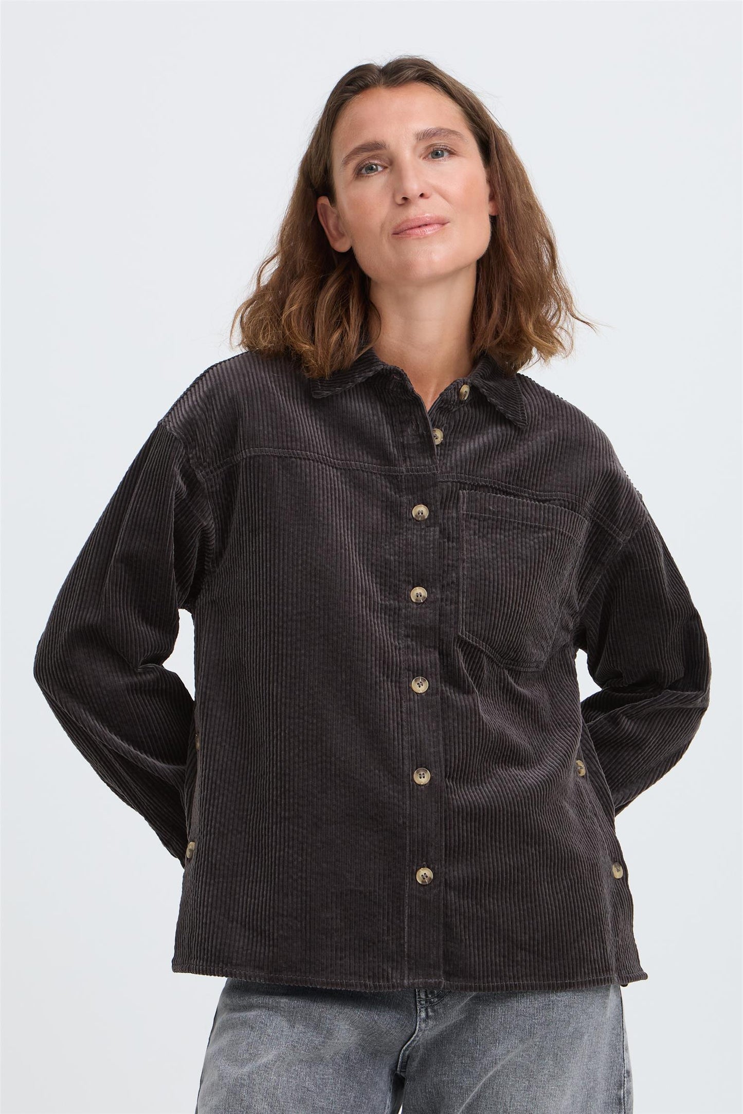 Pulz Essy Overshirt Espresso