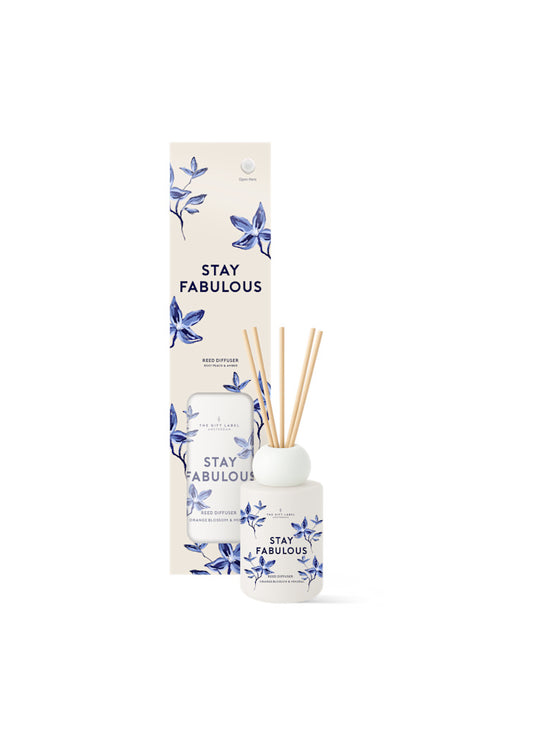 The Gift Label Reed Diffuser 100ml Stay Fabulous