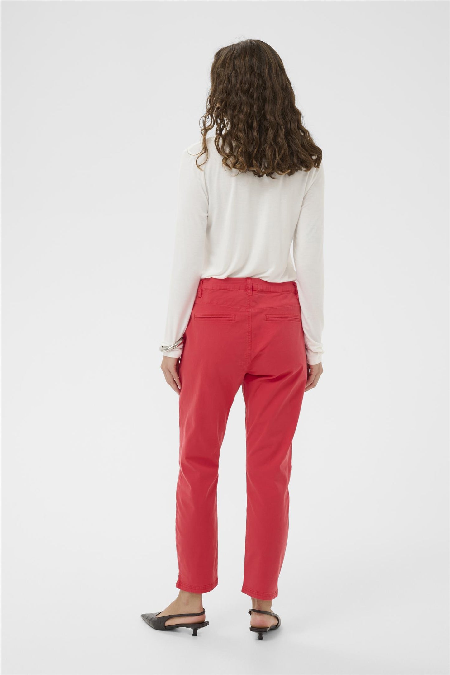 Culture Brita Cropped Pants Tomato