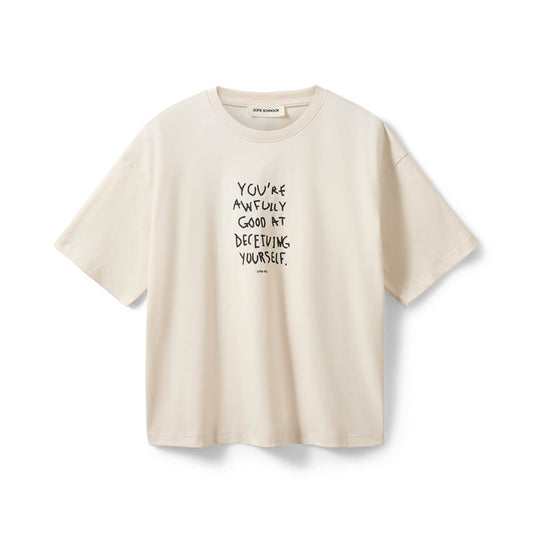 Sofie Schnoor Verina Moomin Boxy T-Shirt Off White